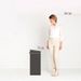 Brabantia Touch Bin afvalemmer 30 liter met kunststof binnenemmer Matt Black / Matt Steel Fingerprint Proof