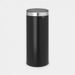 Brabantia Touch Bin afvalemmer 30 liter met kunststof binnenemmer Matt Black / Matt Steel Fingerprint Proof