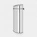 Brabantia Touch Bin afvalemmer 40 liter met kunststof binnenemmer Brilliant Steel