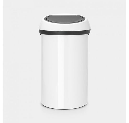 Touch Bin poubelle 60 litres White  Brabantia