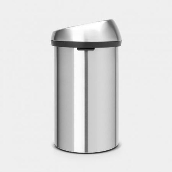 Brabantia Touch Bin afvalemmer 60 liter Matt Steel