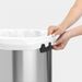 Brabantia Touch Bin afvalemmer 60 liter Matt Steel