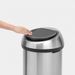 Brabantia Touch Bin afvalemmer 60 liter Matt Steel