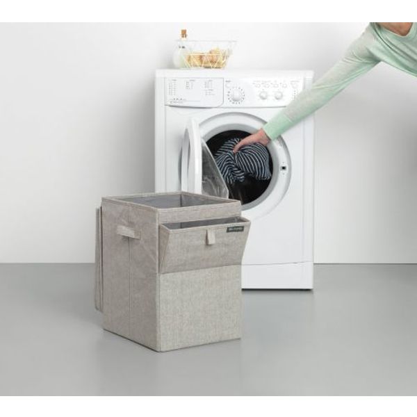 Brabantia Wasbox stapelbaar 35 liter Grey