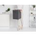 Brabantia Wasbox stapelbaar 35 liter Pepper Black