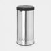 Brabantia Wasbox 35 liter Matt Steel / Dark Grey kunststof deksel