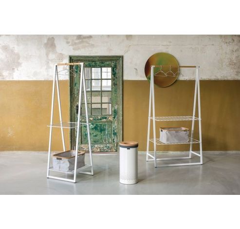 Corbeille à linge 35 litres White couvercle liège  Brabantia