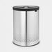 Brabantia Wasbox 55 liter Matt Steel / Dark Grey kunststof deksel