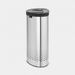 Brabantia Wasbox 55 liter Matt Steel / Dark Grey kunststof deksel