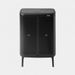 Brabantia Bo Touch Bin Hi afvalemmer 2 x 30 liter met 2 kunststof binnenemmers Matt Black