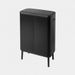 Brabantia Bo Touch Bin Hi afvalemmer 2 x 30 liter met 2 kunststof binnenemmers Matt Black