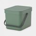 Brabantia Sort & Go afvalemmer 6 liter Fir Green