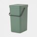 Brabantia Sort & Go afvalemmer 16 liter Fir Green