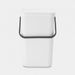 Brabantia Sort & Go afvalemmer 25 liter White