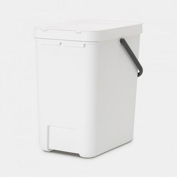 Brabantia Sort & Go afvalemmer 25 liter White