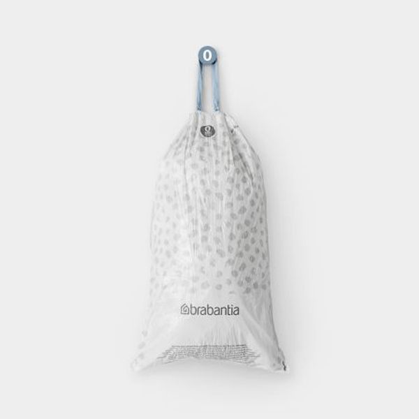 Brabantia PerfectFit afvalzakken met trekbandsluiting, dispenser pack Code O, 30L, 40 stuks