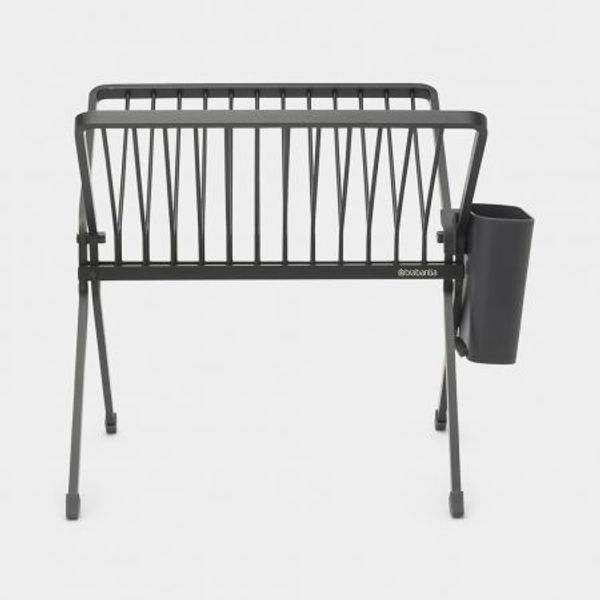 Brabantia Sink Side inklapbaar afdruiprek compact Dark Grey