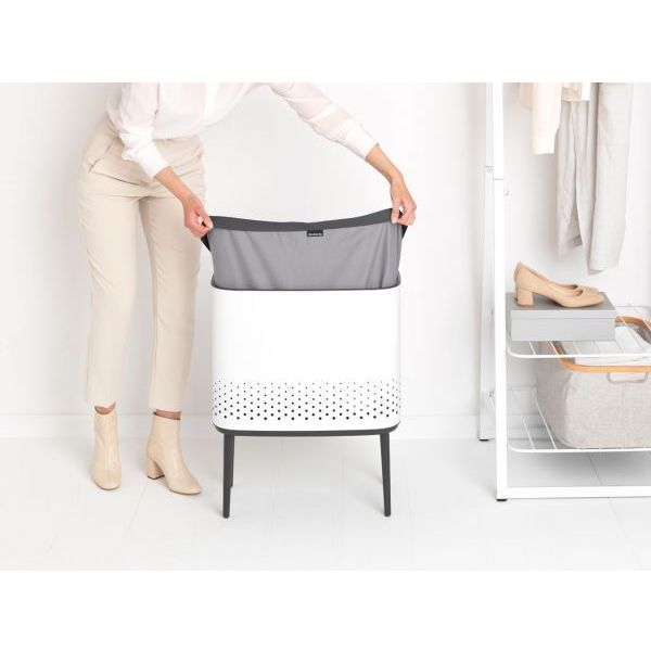 Brabantia Bo wasbox 60 liter White