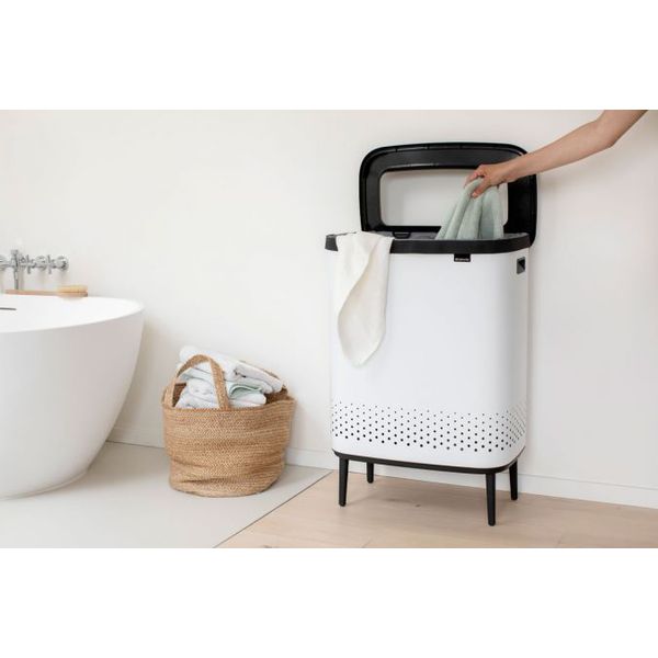 Brabantia Bo Hi wasbox 2x 45 liter White