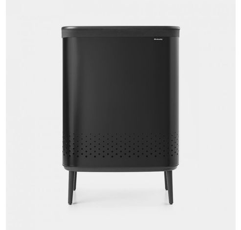 Bo Hi wasbox 2x 45 liter Matt Black  Brabantia