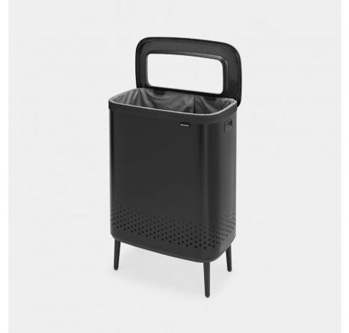 Bo Hi wasbox 2x 45 liter Matt Black  Brabantia