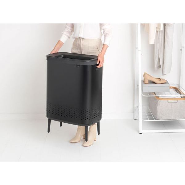 Brabantia Bo Hi wasbox 2x 45 liter Matt Black