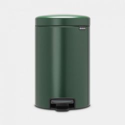 Brabantia newIcon pedaalemmer 12 liter met kunststof binnenemmer Pine Green