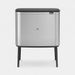 Brabantia Bo Touch Bin afvalemmer 36 liter met kunststof binnenemmer Matt Steel Fingerprint Proof