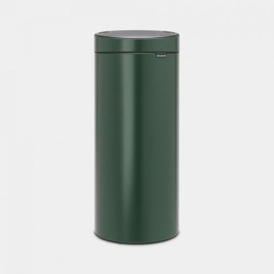 Touch Bin poubelle 30 litres avec seau intérieur synthétique Pine Green 