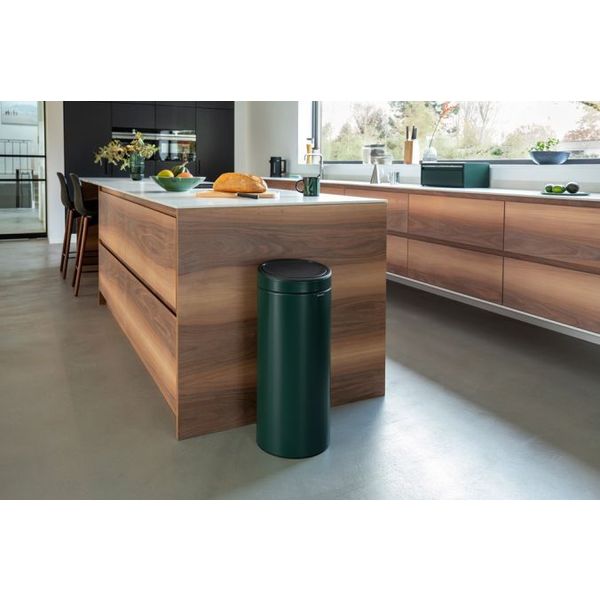 Brabantia Touch Bin afvalemmer 30 liter Pine Green