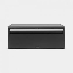 Brabantia Broodtrommel met klepdeksel Matt Black