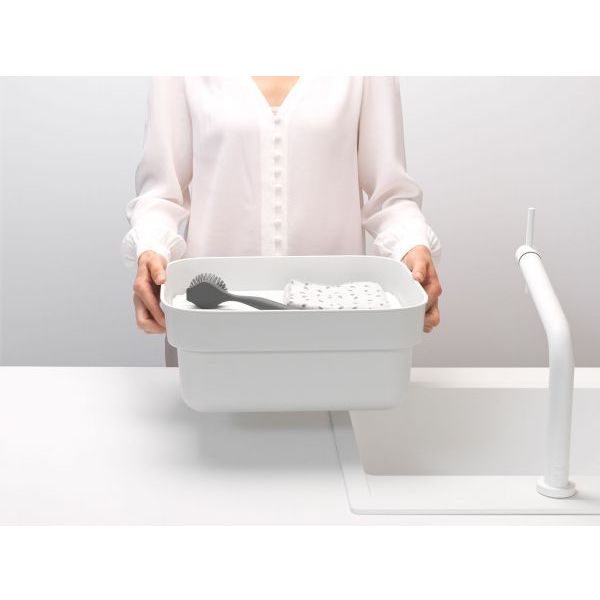 Brabantia Sink Side afwasbak met afdruipschaal Light Grey