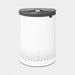 Brabantia Wasbox 55 liter White / Dark Grey kunststof deksel