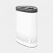 Brabantia Wasbox 55 liter White / Dark Grey kunststof deksel