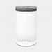 Brabantia Wasbox 60 liter White / Dark Grey kunststof deksel