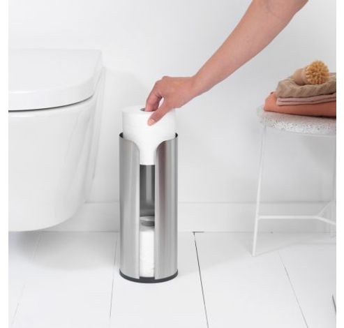 ReNew distributeur de rouleaux de papier toilette Matt Steel  Brabantia