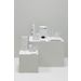 Brabantia ReNew toiletaccessoires, set van 3 - toiletborstel met houder, toiletrolhouder en reserverolhouder White