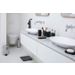 Brabantia ReNew toiletaccessoires, set van 3 - toiletborstel met houder, toiletrolhouder en reserverolhouder Brilliant Steel