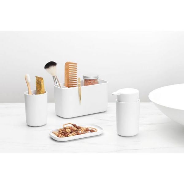 Brabantia ReNew tandenborstelhouder met inzet White