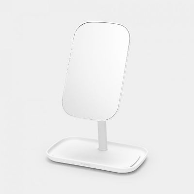 ReNew miroir avec plateau pour les accessoires White 