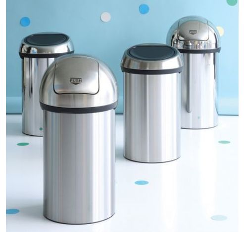 Touch Bin afvalemmer 60 liter Brilliant Steel  Brabantia