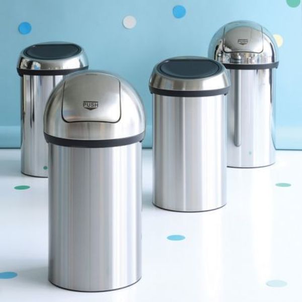 Brabantia Touch Bin afvalemmer 60 liter Brilliant Steel