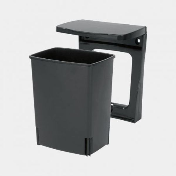 Brabantia Built-In Bin inbouwemmer 10 liter Black