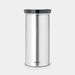 Brabantia Voorraadbus voor 18 koffiepads Matt Steel Fingerprint Proof / Grey