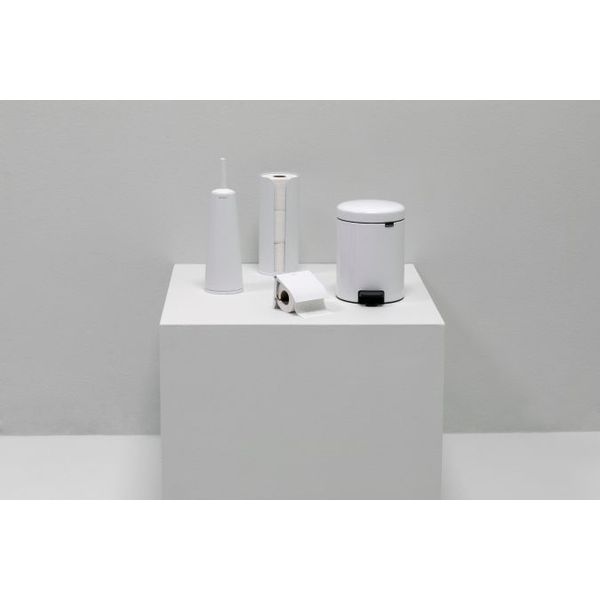 Brabantia ReNew toiletrolhouder met klep White