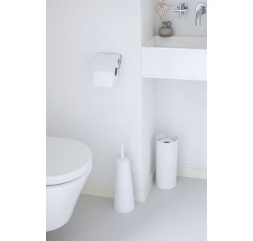 ReNew toiletrolhouder met klep White  Brabantia