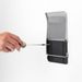 Brabantia ReNew toiletrolhouder met klep Brilliant Steel