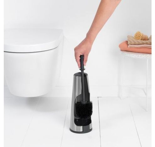 ReNew brosse toilette avec support Matt Steel  Brabantia