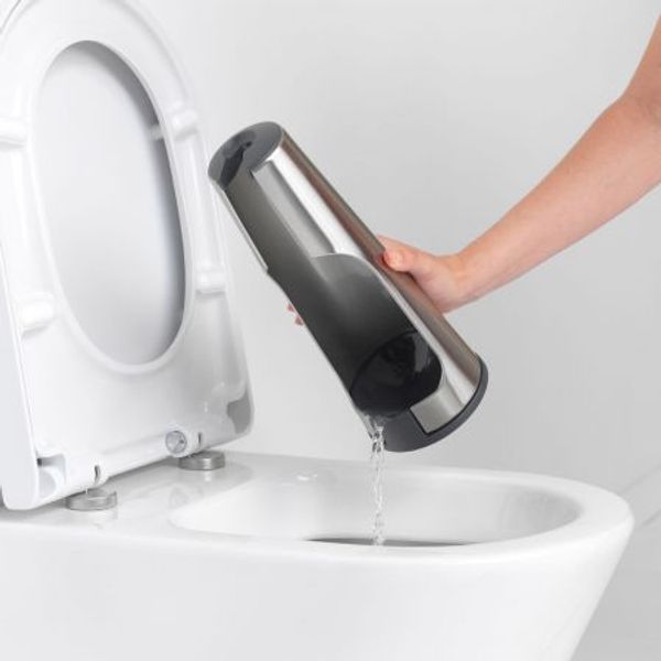 Brabantia ReNew toiletborstel met houder Matt Steel