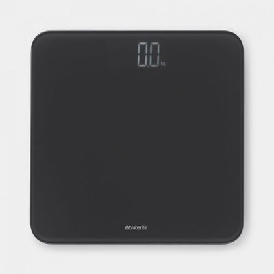 ReNew personenweegschaal, op batterijen Dark Grey  Brabantia